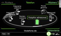 Telefon komórkowy jest przyłączony do instalacji telefonu